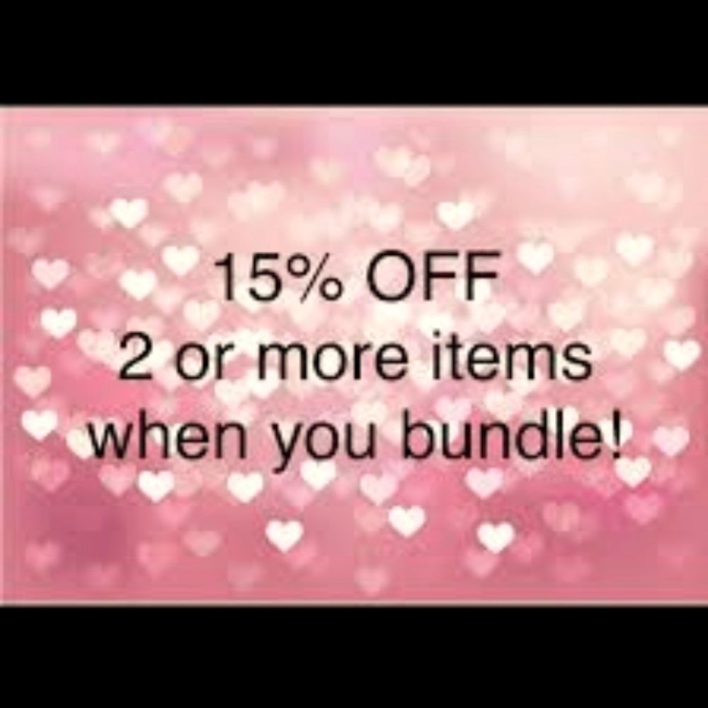 2 or more items 15% off